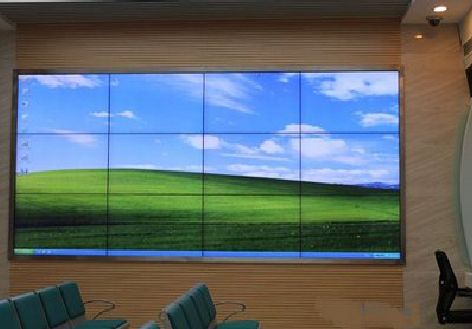 淮南液晶拼接屏的另类用法。